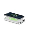 Phunkee Tree Leather Wireless Charging Power Bank In White