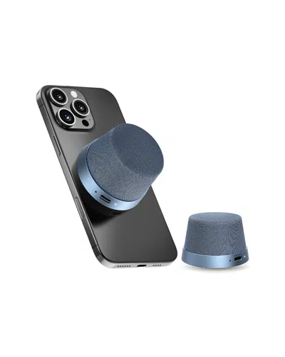 Phunkee Tree Magnetic Speaker & Phone Stand In Blue