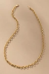 Phyllis + Rosie Rolo Link Chain Necklace In Gold