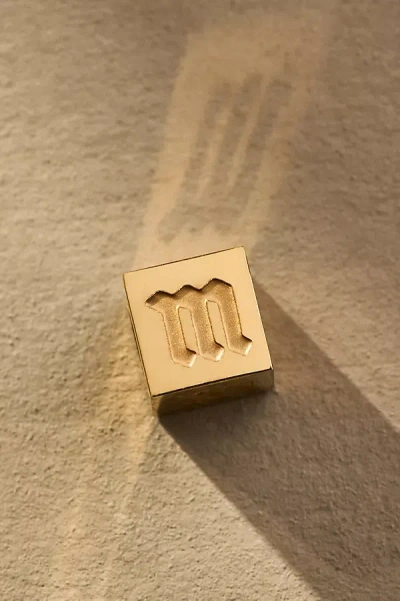 Phyllis + Rosie Tiny Box Letter Monogram Charm In Alphabet