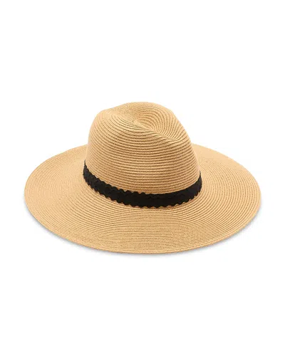 Physician Endorsed Avery Straw Fedora In Purple