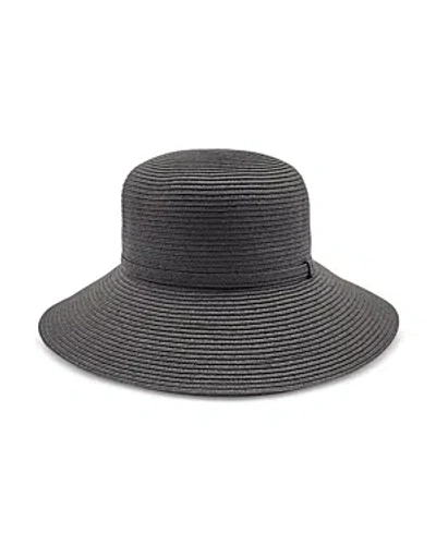Physician Endorsed Camelia Braided Straw Hat In Gray