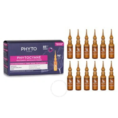 Phyto Cyane Anti-hair Loss Reactional Treatment Hair Care 3701436910143 In Cyan