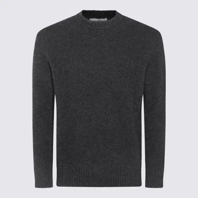 Piacenza 1733 Black Wool Knitwear In Multi