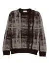 Piacenza 1733 Long Sleeve Crew-neck Sweater In Black
