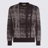 Piacenza 1733 Long Sleeve Crew-neck Sweater In Black