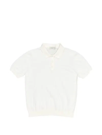 Piacenza 1733 Short-sleeves Polo Shirt In White