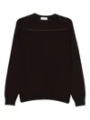 Piacenza 1733 Sweaters In Brown