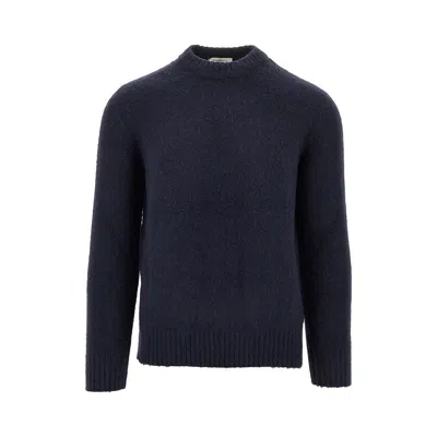 Piacenza 1733 Virgin Wool Sweater In Blue