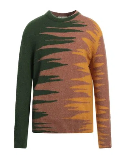 Piacenza Cashmere 1733 Man Sweater Camel Size 40 Cashmere, Silk, Polyamide In Beige