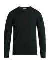 Piacenza Cashmere 1733 Man Sweater Dark Green Size 48 Virgin Wool