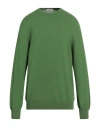 Piacenza Cashmere 1733 Man Sweater Green Size 44 Cashmere