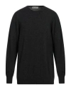 Piacenza Cashmere 1733 Man Sweater Lead Size 46 Cashmere In Grey