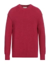 Piacenza Cashmere 1733 Man Sweater Magenta Size 40 Virgin Wool In Magenta