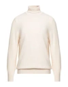 Piacenza Cashmere 1733 Man Turtleneck Ivory Size 44 Cashmere