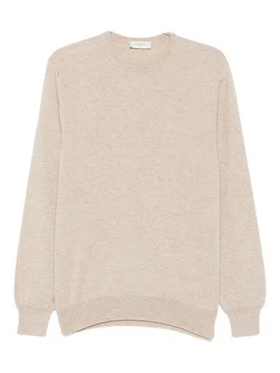 PIACENZA CASHMERE BEIGE CASHMERE SWEATER PIACENZA CASHMERE