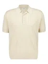 Piacenza Cashmere Cable-knit Polo Shirt In Neutral