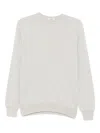 Piacenza Cashmere Finely Knit Cashmere Sweater In White