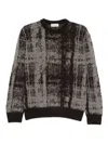 Piacenza Cashmere Brown Wool Knitwear In Brown
