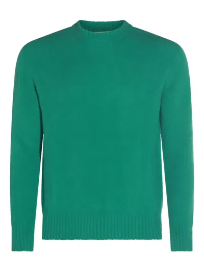 PIACENZA CASHMERE CREW-NECK WOOL SWEATER