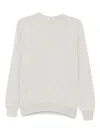 Piacenza Cashmere Finely Knit Cashmere Sweater In White