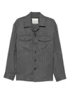 Piacenza Cashmere Herringbone Jacket In Black