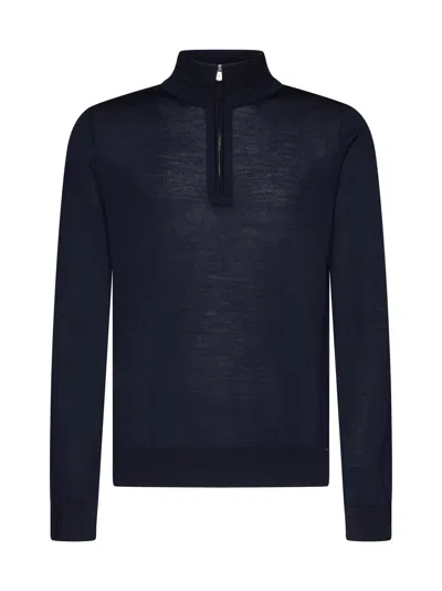 Piacenza Cashmere Jumper In Blue Navy