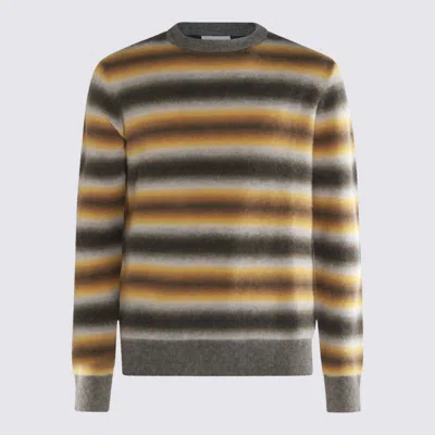 Piacenza Cashmere Sweaters Fantasia In Gray
