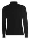 Piacenza Cashmere Turtleneck Cashmere-silk Blend Sweater In Multi
