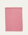 Piacenza Men's Solid Linen Scarf In Pink
