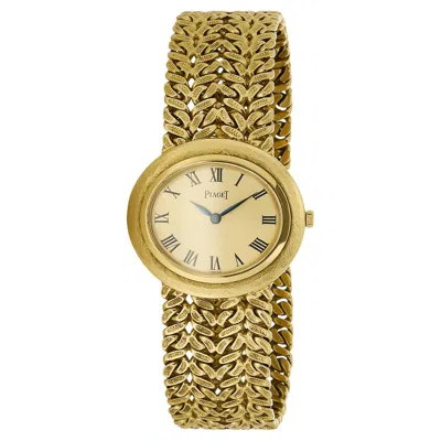 Pre-owned Piaget 18 Karat Yellow Gold Watch, 6.5"