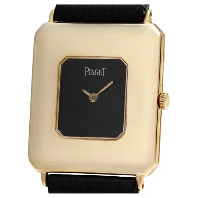 Pre-owned Piaget 18 Kt Gold  Dress Wrist Watch, Mechanical Cal 9p1, Ref 99141 In Multi