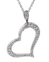 Piaget 18k 0.77 Ct. Tw. Diamond Heart Necklace (authentic )