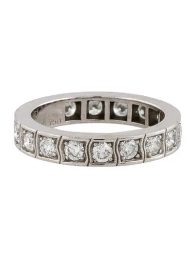 Pre-owned Piaget 18k 1.24ct Diamond Eternity Band In Multicolor