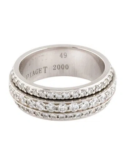 Pre-owned Piaget 18k 1.43ctw Diamond Possession Ring In Multi