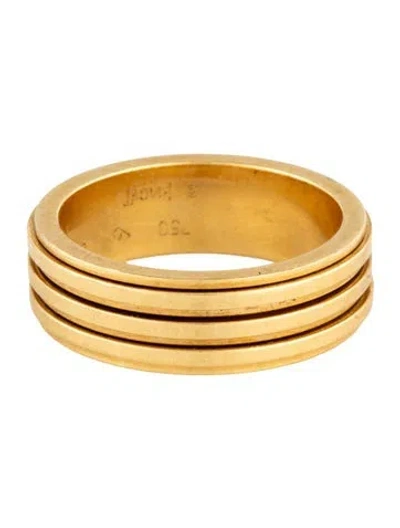 Pre-owned Piaget 18k 3 Row Possession Band In Multicolor