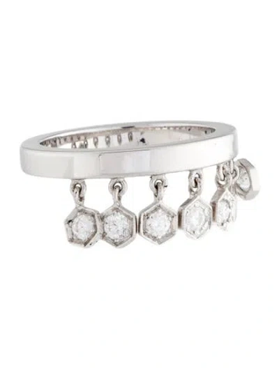 Pre-owned Piaget 18k Diamond Magic Garden Swing Diamond Ring In Multicolor