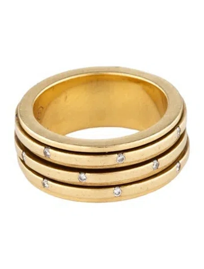 Pre-owned Piaget 18k Diamond  Possession Spinning Ring In Multicolor