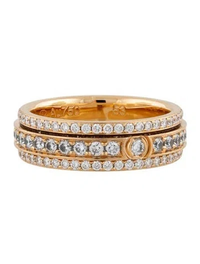 Pre-owned Piaget 18k Diamond Possession Ring In Multicolor