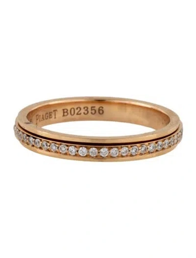 Pre-owned Piaget 18k Diamond Possession Ring In Multicolor