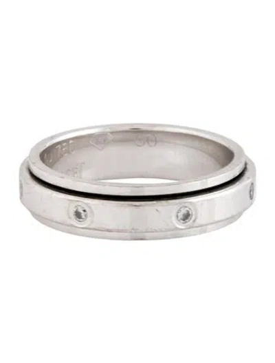 Pre-owned Piaget 18k Diamond Spinning Possession Band In Multicolor