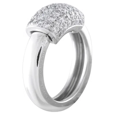 Pre-owned Piaget 18k White Gold 0.96ct Diamond Dancer Ring Pg16-062226