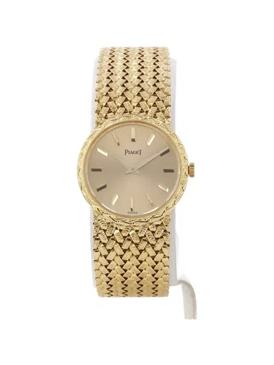 Pre-owned Piaget 1970 Vintage 24mm Watch In Neutral