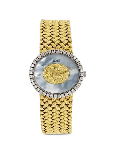 Pre-owned Piaget 1980 Classic 27mm Watch In Gold