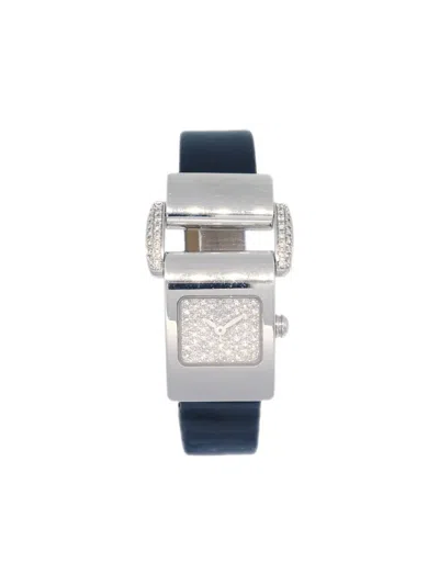 Pre-owned Piaget 1990-2000s Miss Protocole 25mm In Gray