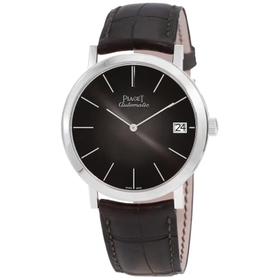 Piaget Altiplano Automatic Grey Dial Men's Watch G0a42050 In Black