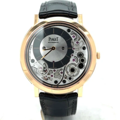 Piaget Altiplano Automatic Silver Dial 18kt Rose Gold Men's Watch G0a43120 In Black / Gold / Gold Tone / Rose / Rose Gold / Rose Gold Tone / Silver