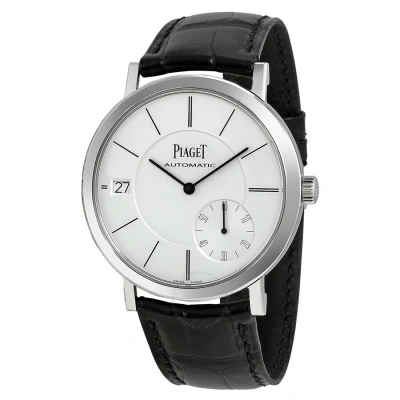 Piaget Altiplano Automatic Silver Dial Men's Watch G0a38130 In Black