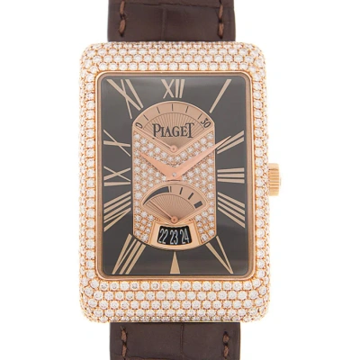 Piaget Black Tie Automatic Diamond Black Dial Unisex Watch G0a29116 In Gold