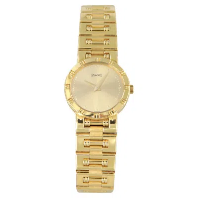 Pre-owned Piaget Dancer 18k Yellow Gold Wristwatch Ref 80563k81 New